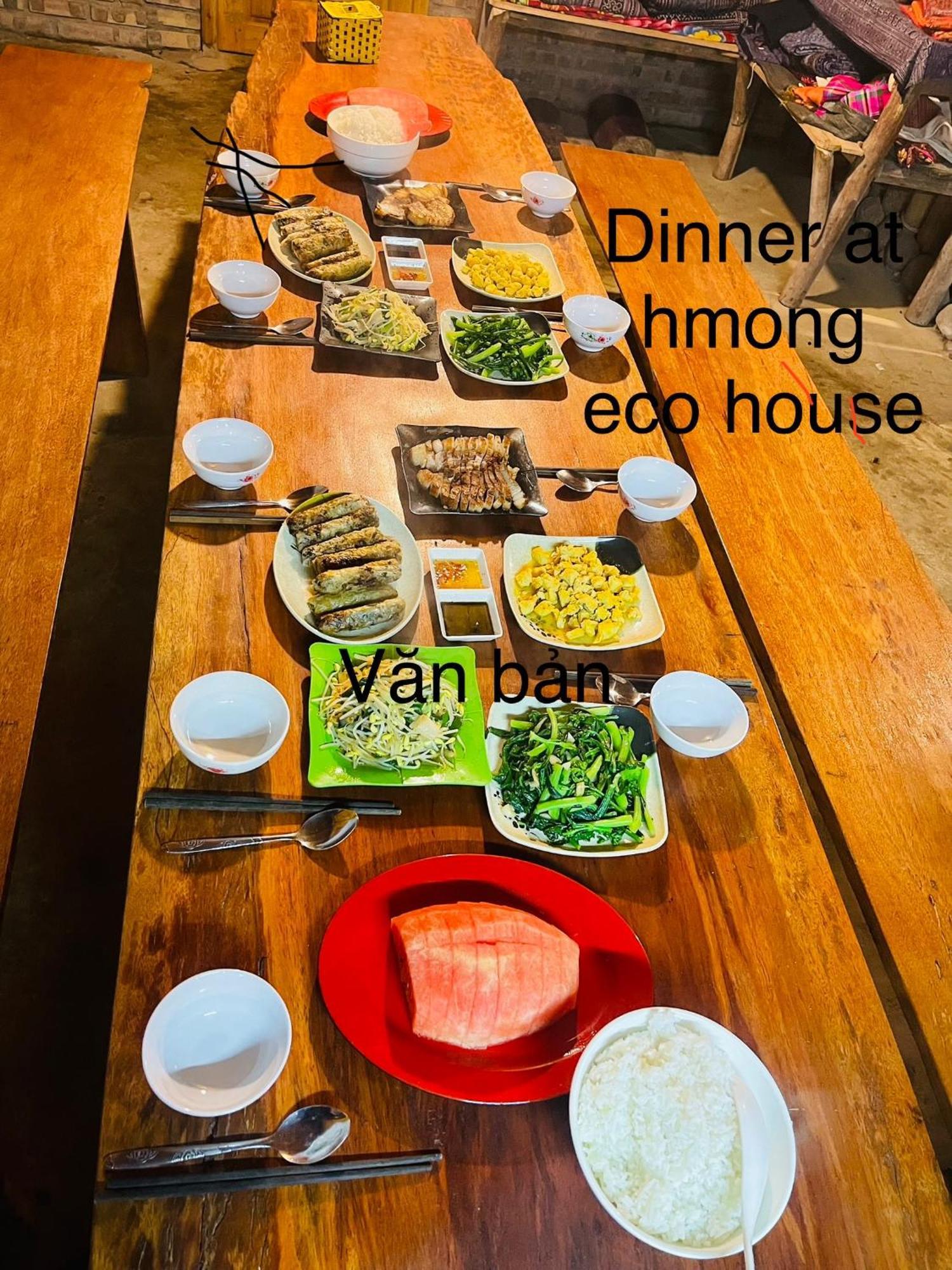 H'Mong Eco House Apartman Lào Cai Kültér fotó